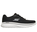 Relaxed Fit: GO WALK Arch Fit N-Joy - Junie, BLACK / WHITE