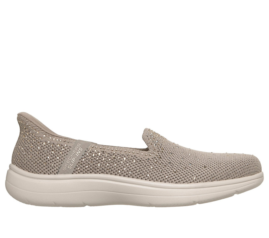 Skechers Slip-ins: On-The-GO Flex Radiant - Dazzled, TAUPE